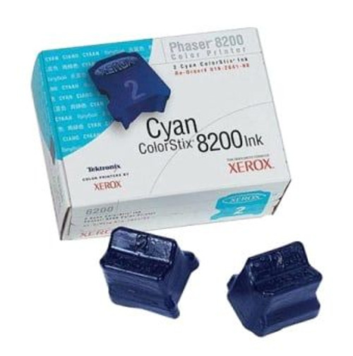 016-2041-00 | Original Xerox Phaser 8200 2-Pack Ink - Cyan