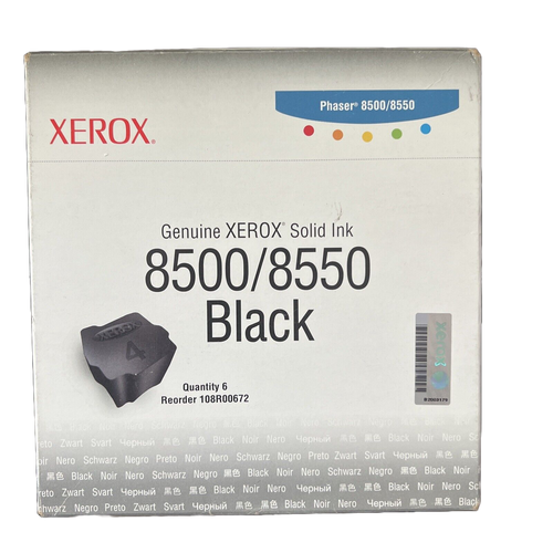 108R00672 | Original Xerox Solid Ink Sticks - Black