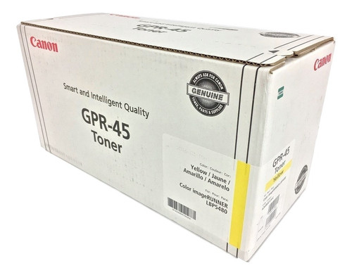 Original Canon GPR-45 Yellow Toner Cartridge 6260B001AA