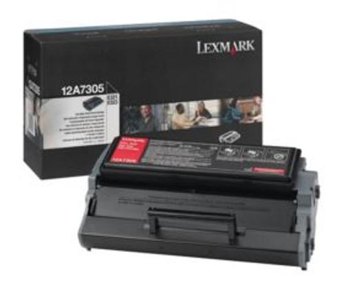 12A7305 | Original Lexmark High-Yield Toner Cartridge – Black