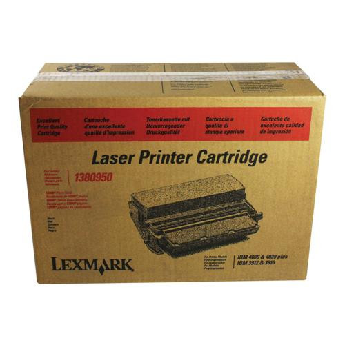 Original Lexmark 1380950 4039/3916 Marathon Black High-Yield Toner Cartridge