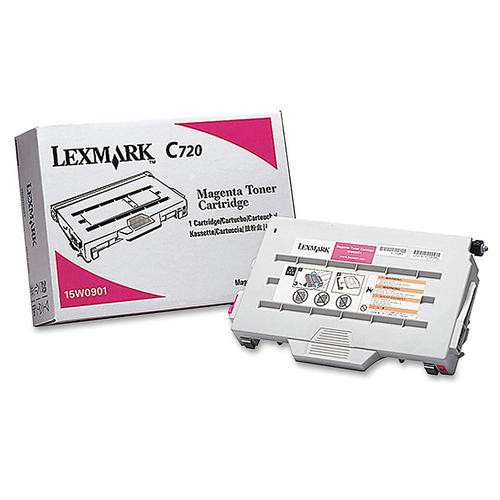 Original Lexmark 15W0901 C720 Magenta Toner Cartridge