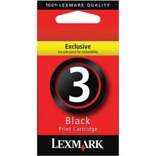 Original Lexmark #3 18C1530 Return Program Ink Cartridge  Black