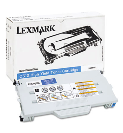 20K1441 | Original Lexmark High-Yield Toner Cartridge - Cyan