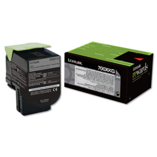 Original Lexmark 70C0XKG Unison 700XKG Return Program Black Extra-High Yield