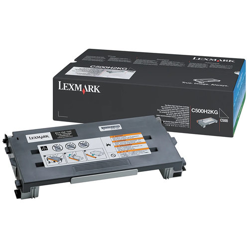 Original Lexmark C500H2KG High-Yield Toner Cartridge  Black