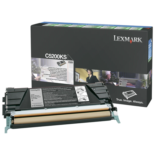 Original Lexmark C5200KS *RP Toner Cartridge  Black