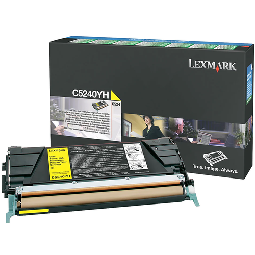 Original Lexmark C5240YH *RP High-Yield Toner Cartridge  Yellow