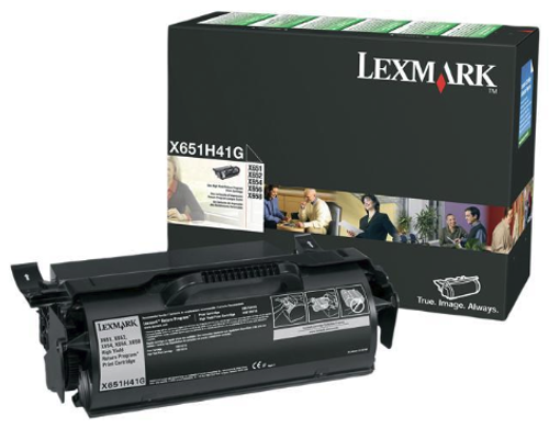 Original Lexmark X651H41G X651/X652 Return Program High-Yield Toner Cartridge Taa