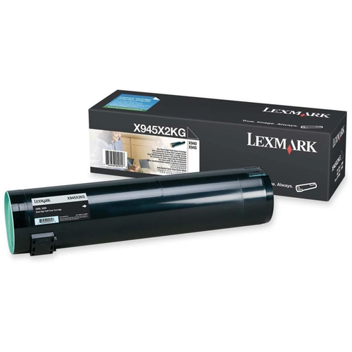 X945X2KG | Original Lexmark High-Yield Toner Cartridge – Black