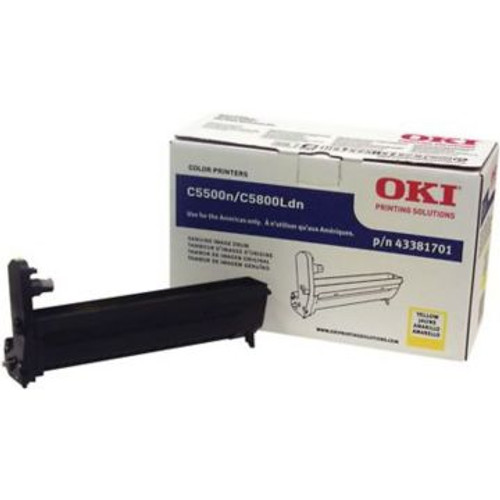 Original OKI 43381701 Laser Drum Cartridge  Yellow