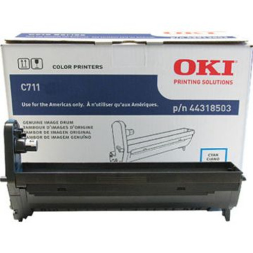 Original OKI 44318503 Laser Drum Cartridge  Cyan