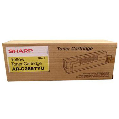 Original Sharp Yellow High-Yield Toner Cartridge AR-C265TYU