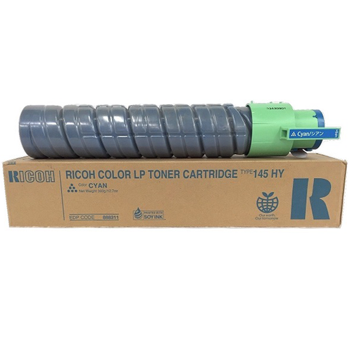 Original Ricoh 888311 Type 145 Cyan High Yield Color Toner Cartridge