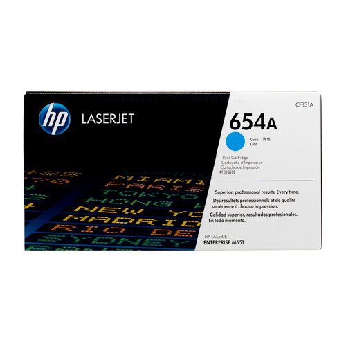 CF331A | HP 654A | Original HP LaserJet Toner Cartridge - Cyan