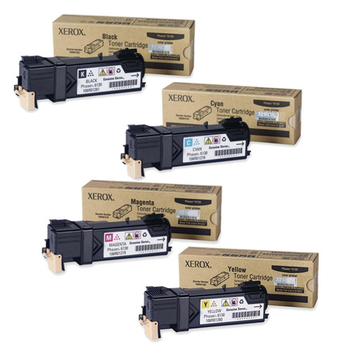 Phaser 6130 | 106R01278 106R01279 106R01280 106R01281 | Original Xerox Toner Cartridge Set – Black, Color