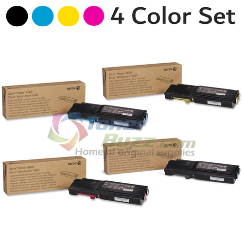 Original Xerox Toner Cartridge Set 