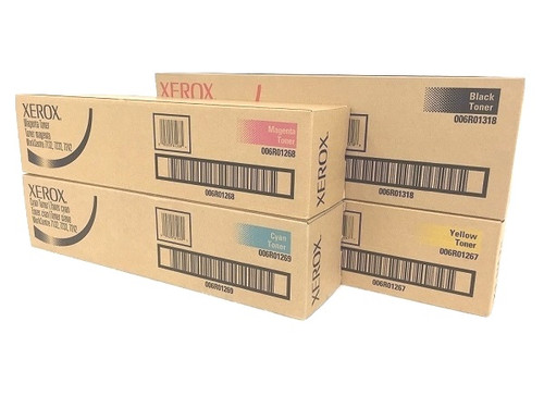 WorkCentre 7132 | 006R01267 006R01268 006R01269 006R01318 | Original Xerox Toner Cartridge Set – Black, Color