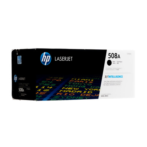 HP 508A | CF360A | Original HP Black Toner Cartridge - Toner