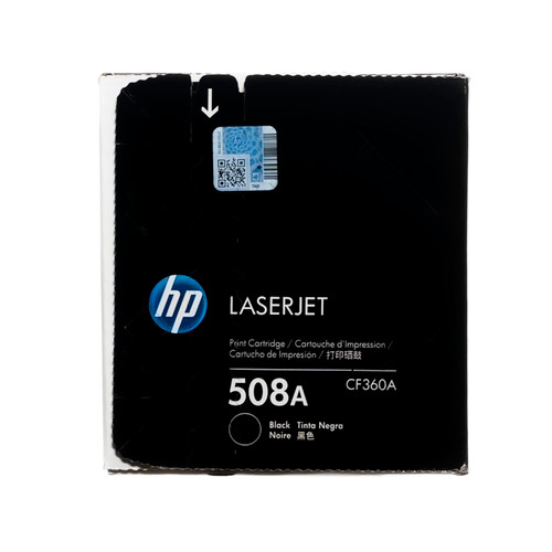 HP 508A | CF360A | Original HP Black Toner Cartridge - Toner
