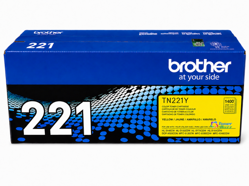 Brother TN-221Y | Original Yellow Toner Cartridge