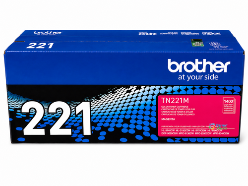 Brother TN-221M | Original Magenta Toner Cartridge