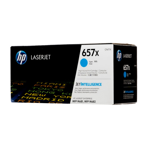 HP 657X Cyan | CF471X | Original HP Toner Cartridge – High Yield