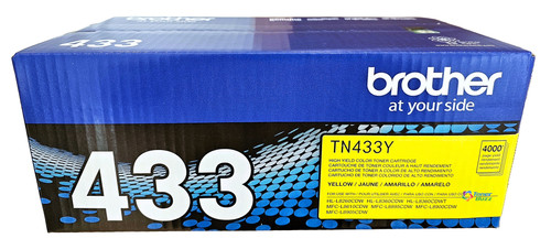 Brother TN-433 Set | 4-Pack Original Toner Combo | 4 Colors