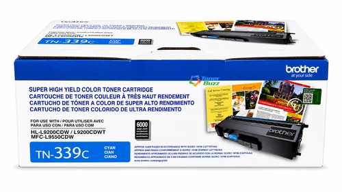 Brother TN-339C | Original Cyan Super High-Yield Toner