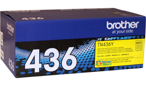 Brother TN-436 | Original Yellow Super High-Yield Toner - Toner Buzz