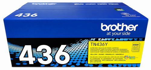 Brother TN-436 | Original Yellow Super High-Yield Toner