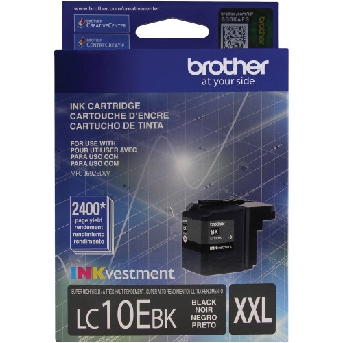 LC-10 | Original Brother Extra High-Yield Ink Cartridge – Black