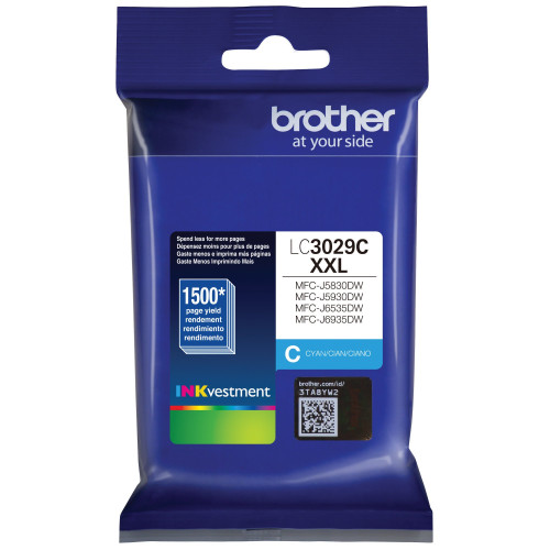 LC-3029 | Original Brother Ink Cartridge – Cyan