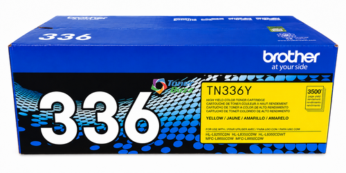 Brother TN-336 | Original Yellow High-Yield Toner Cartridge