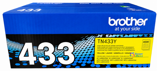 Brother TN-433 | Original Yellow High-Yield Toner Cartridge