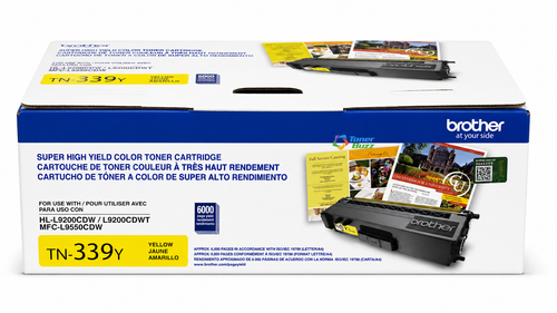 Brother TN-339Y | Original Yellow Super High-Yield Toner