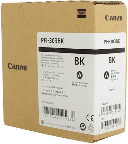 2958B001 | Canon PFI-303 | Original Canon Ink Cartridge - Black