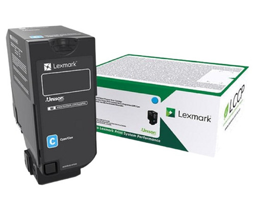 74C1HC0 | Original Lexmark Toner Cartridge - Cyan