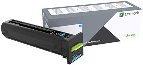 72K0X20 | Original Lexmark Extra High-Yield Toner Cartridge - Cyan