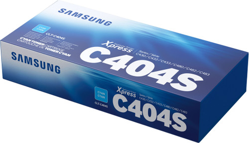 CLTC404S | Original Samsung (CLT-C404S) Toner Cartridge - Cyan