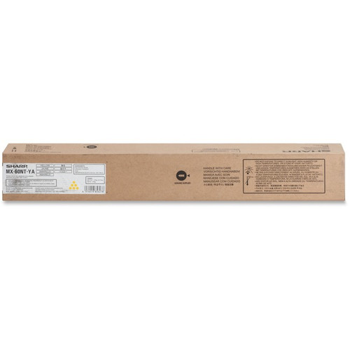 MX60NTYA | Original Sharp Toner Cartridge – Yellow