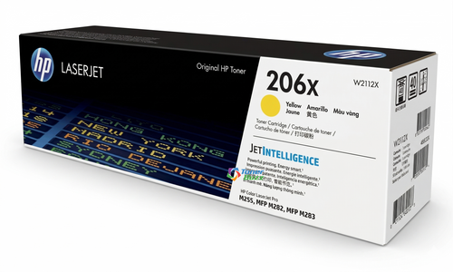 HP 206X Yellow | W2112X | Original HP Toner Cartridge – High Yield