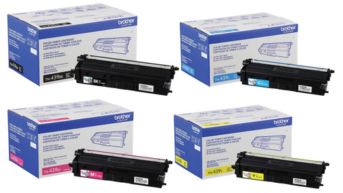 Brother TN-221 Set | 4-Pack Original Toner Combo | 4 Colors