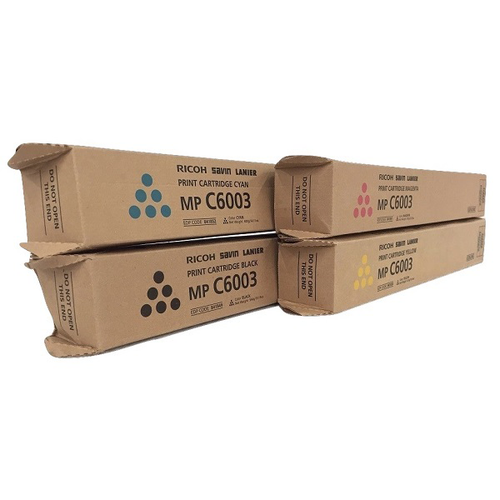 Ricoh MP-C6003 Set | MP-C4503 | 841849, 841850, 841851, 841852 | Original  Ricoh Laser Toner Cartridges – Black, Cyan, Magenta, Yellow