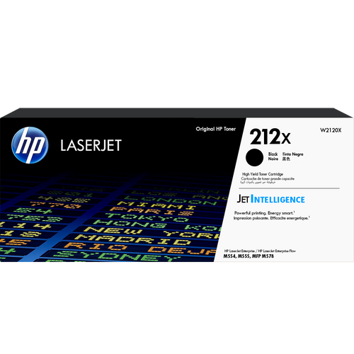 W2120X | HP 212X | Original HP LaserJet High-Yield Toner Cartridge - Black