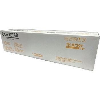 TKT Kyocera TK8737Y | Original Yellow Toner (1T02XNAUS0) - Toner Buzz