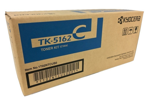 TK-5162C | 1T02NTCUS0 | Original Kyocera Toner Cartridge - Cyan