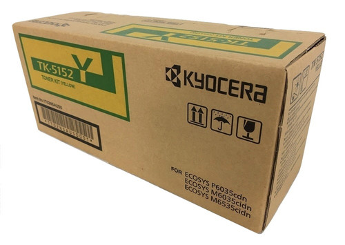 TK-5152Y | 1T02NSAUS0 | Original Kyocera Toner Cartridge - Yellow