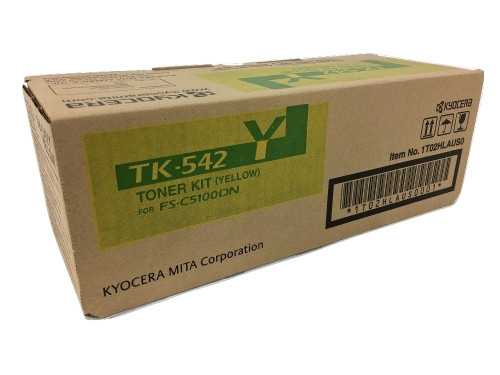 TK-542Y | 1T02HLAUS0 | Original Kyocera Toner Cartridge - Yellow