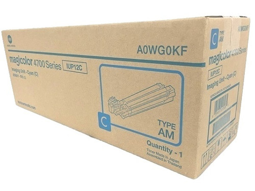 A0WG0KF | IUP12C | Original Konica Minolta Imaging Unit - Cyan